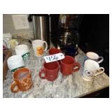 Mr Coffee maker, pump carafe, assorted Longaberger