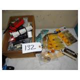 Asst light bulbs and electricl supplies