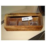 Primitive wooden tool caddy