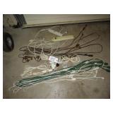 Asst household ext cords and power strips