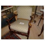 Antique arm chair rocker