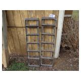 Two 3' metal angle ramps