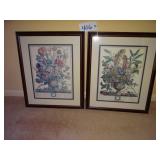 Williamsburg wall floral prints January and March