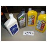 2 quart 5W30 oil, 2 quarts bar/chain oil, all new