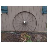Old steel wheel 55' diameter