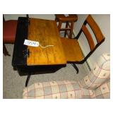 Antique school desk