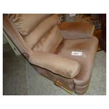 Rocker/recliner (dusty rose color)