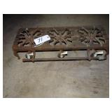 Griswold vintage cast iron 3-pot gas burner