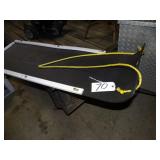 Heavy Duty Poly togoggan w/ custom added metal run