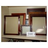 Assorted picture frames