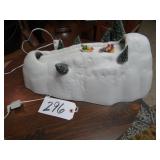 Electric snow slid winter dï¿½cor