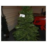 5' tall lighted Christmas tree