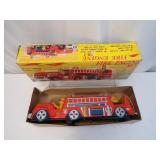Battery operated tin Fire Truck