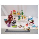Miscellaneous Vintage Toy Lot + Iron Man