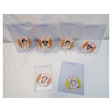Collectable baseball coasters