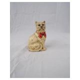 Cast Iron Cat with Bow Tie Bank