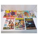 8 Misc. vintage comics and magazines