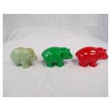 Plastic Elephant coin banks