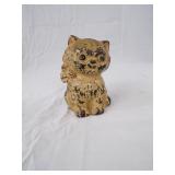 Cat Cast Iron Bank