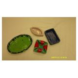 Hand made ceramic trays