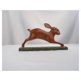 Metal Running Bunny Door Stop