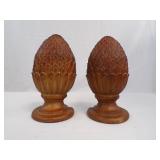 Pinecone Bookends