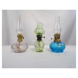 Three Glass Lanterns