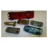 Vintage toy tin cars
