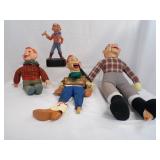 Howdy Doody memorbila/puppets