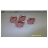 Ceramic Pink Swans