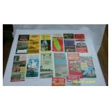 14 Vintage travel Brochure's