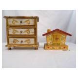 Wood music boxes