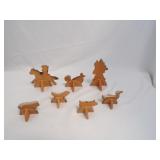 MIsc. Amish made clay animals