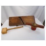 Antique wood kitchen Utensils