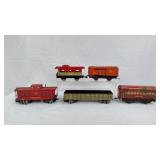 Marx Tin Train Cars