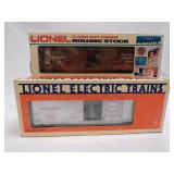 Lionel Modern Box cars