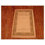 Songs of a Subaltern by D.O.L Chapman & Hall 1915