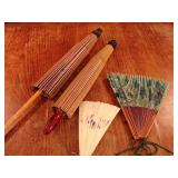 Japanese parasols and fans