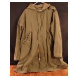 WWII and Korean War era original parka