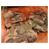 Lot of 3 US Military issue woodland camo