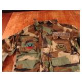 US Air Force Woodland camo hot weather jacket