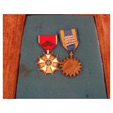 U.S. WWII named medal grouping.