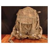 Large size US Issue back pack with frame