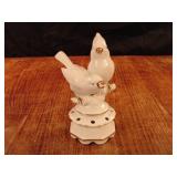 German made porcelain Birds. Gold trimmed