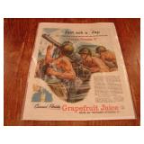 WWII era advertising piece