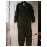 Lot of 2 US Military issued Flyers coveralls.