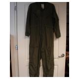 Lot of 2 green US issued Flyers flight suits