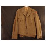 WWII Ike jacket and pants 2cd Army insignia