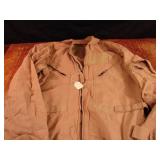 US Military flight suit, flyers coveralls tan