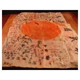 WWII Japanese flag Good Luck Flag